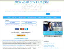 Tablet Screenshot of nycfilmcrew.com